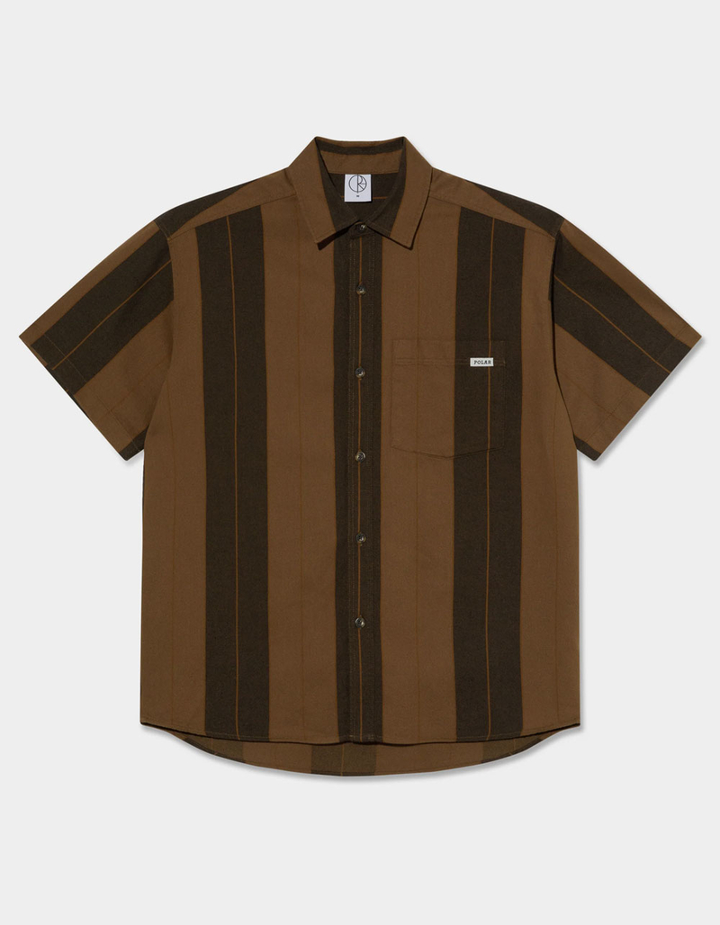 POLAR SKATE CO. Mitchell Mens Button Up Shirt image number 0