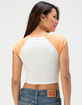 ROXY Groove Womens Raglan Baby Tee image number 4