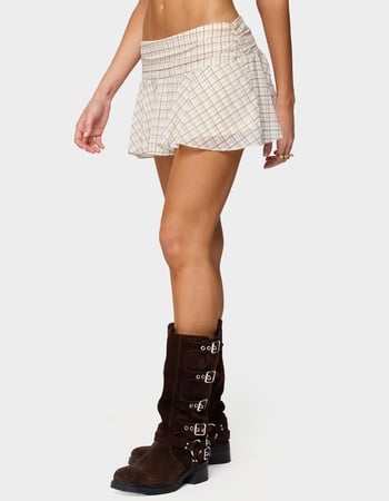 EDIKTED Lulah Plaid Mini Skirt Alternative Image