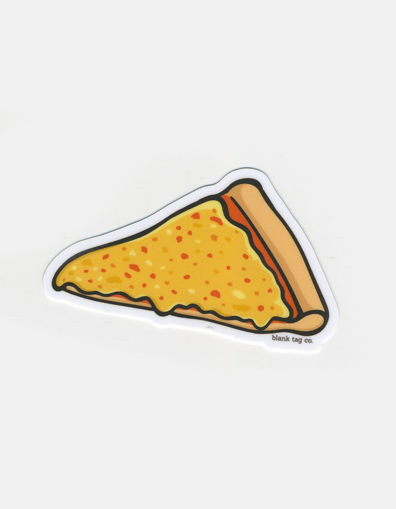 BLANK TAG CO. The Cheese Pizza Sticker image number 0