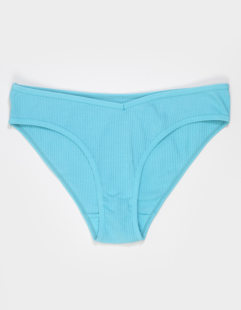 FULL TILT V-Ribbed Bikini Panties image number 0