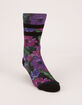 STANCE Riley Black Mens Crew Socks image number 1