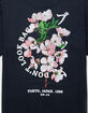 PLEASANT GETAWAY Cherry Blossoms Mens Tee image number 3