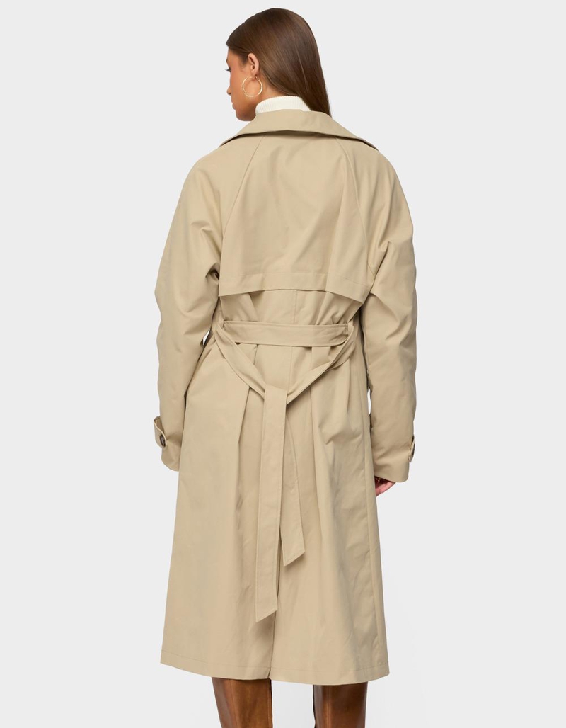 EDIKTED Amur Maxi Trench Coat image number 2