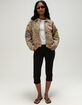 VON DUTCH Leopard Womens Bomber Jacket image number 6