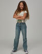 RSQ Girls Low Rise Baggy Jeans image number 6