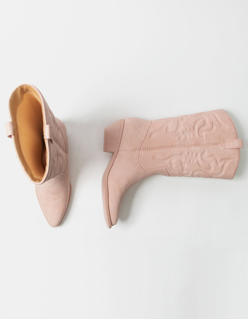 SODA Reno Womens Tall Cowboy Western Boots image number 4