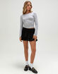 TILLYS Womens Long Sleeve Baby Tee image number 2