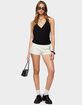 EDIKTED Annalisa Pinstripe Shorts image number 5
