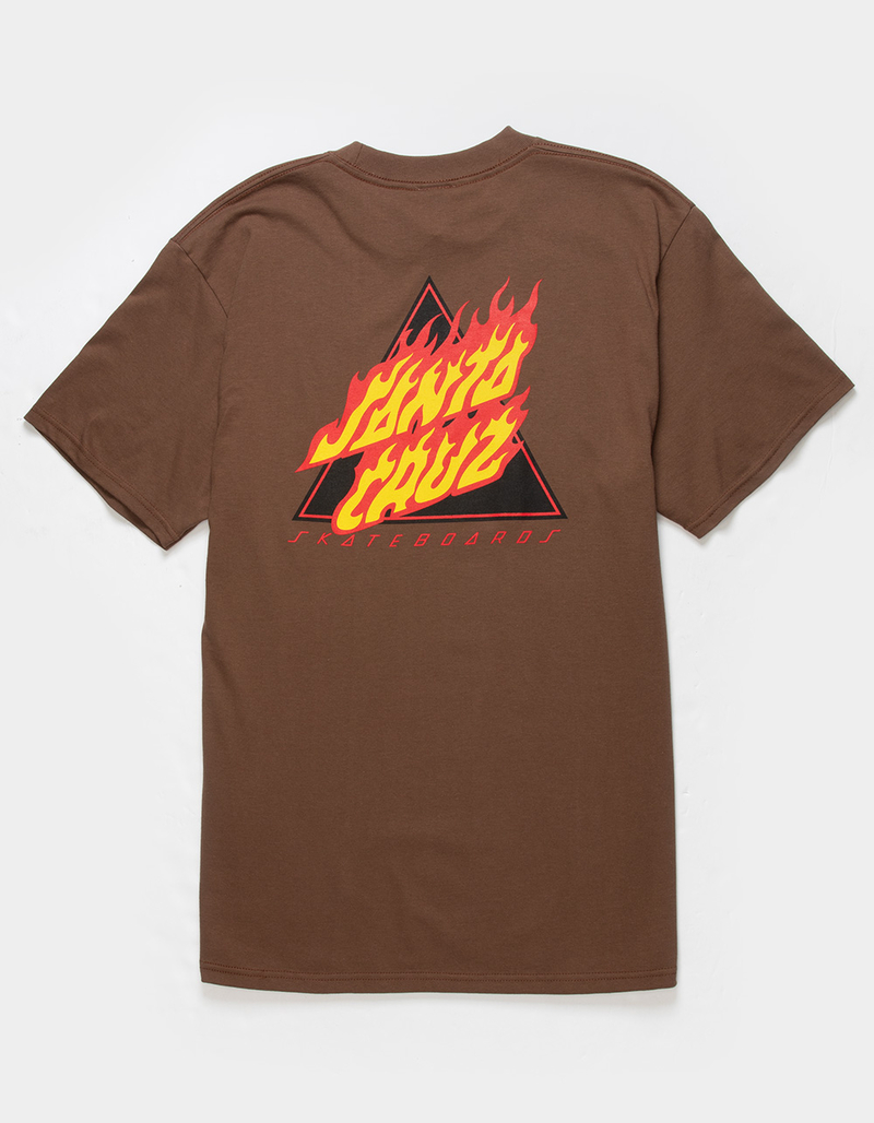SANTA CRUZ Flamed Not A Dot Mens Tee image number 1