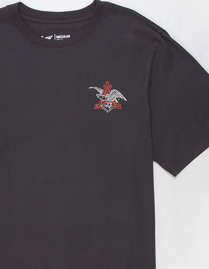 BUDWEISER Eagle Rhinestone Mens Boxy Tee image number 3