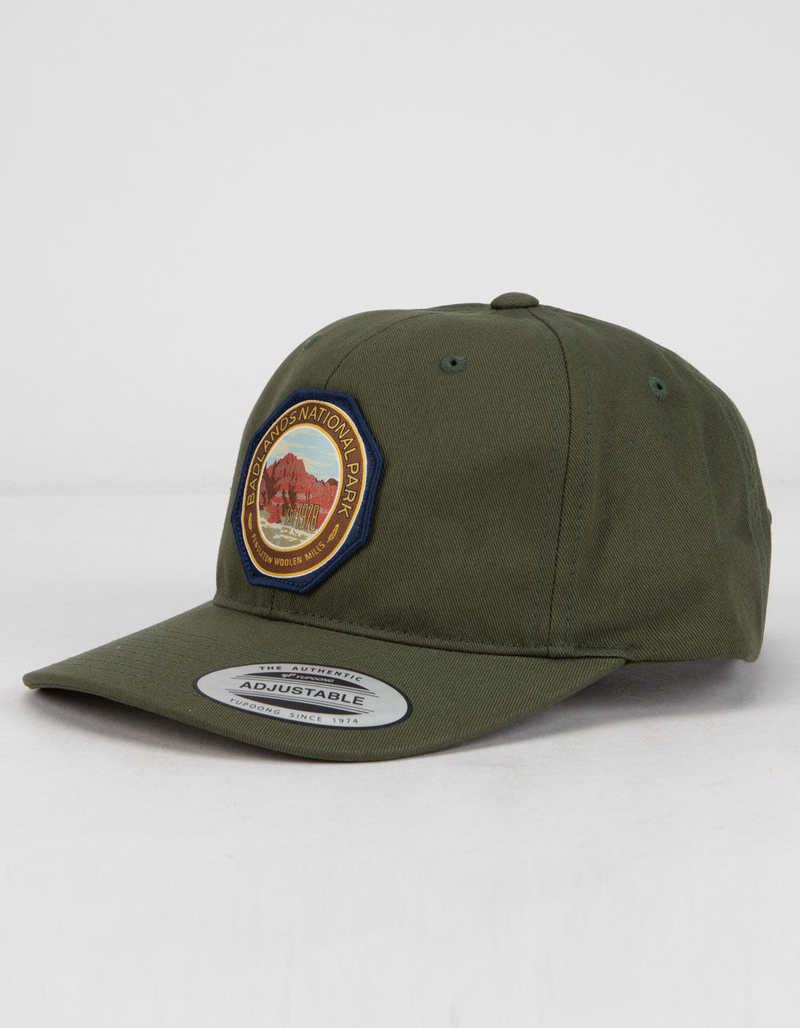 PENDLETON Badlands National Park Olive Strapback Hat image number 0