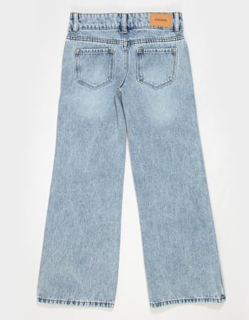 RSQ Double Button Girls Wide Leg Jeans Alternative Image