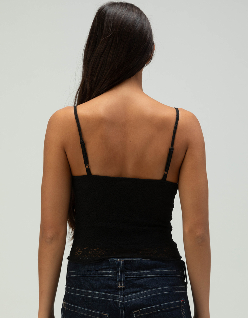 FULL TILT Womens Lace Cami  image number 3