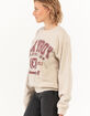 PLAYBOY Collegiate Womens Crewneck Sweatshirt image number 2