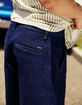 BRIXTON Capitol Mens Baggy Chino Shorts image number 3