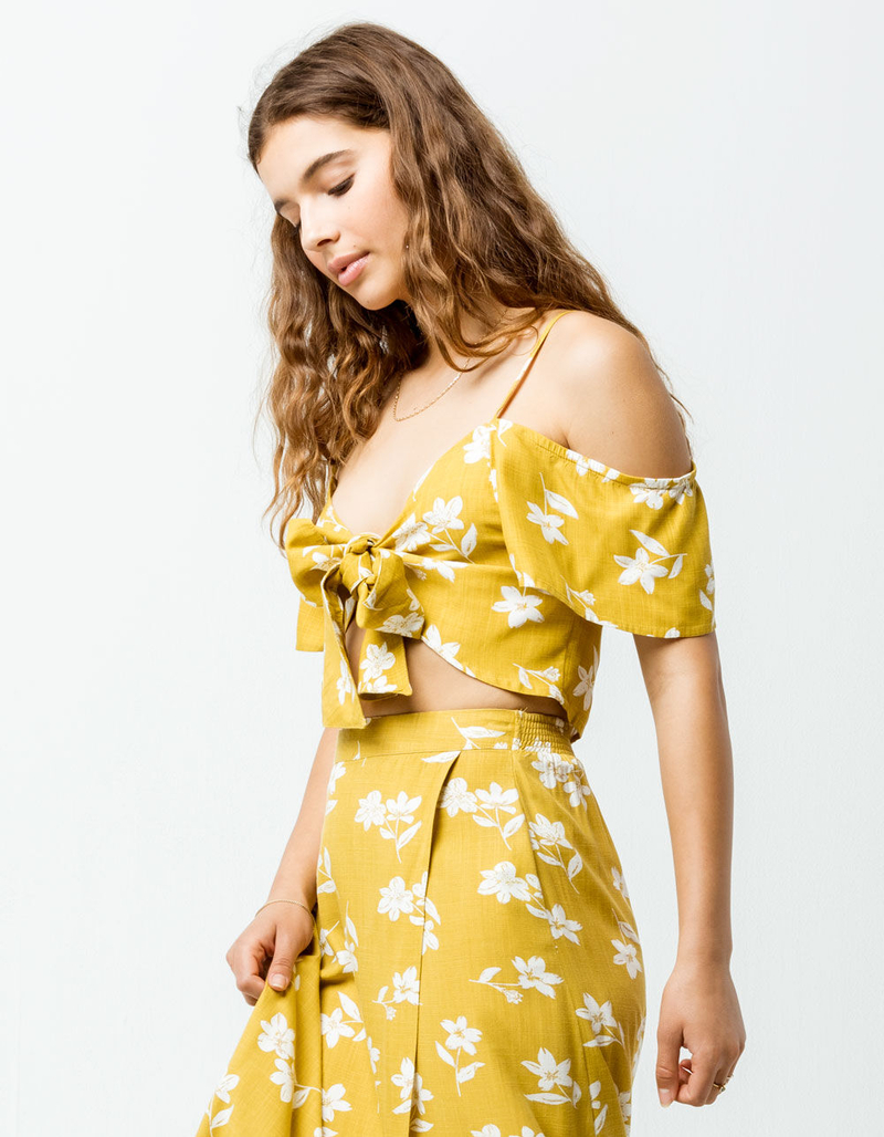 BILLABONG x Sincerely Jules Life On Hold Womens Crop Top image number 0