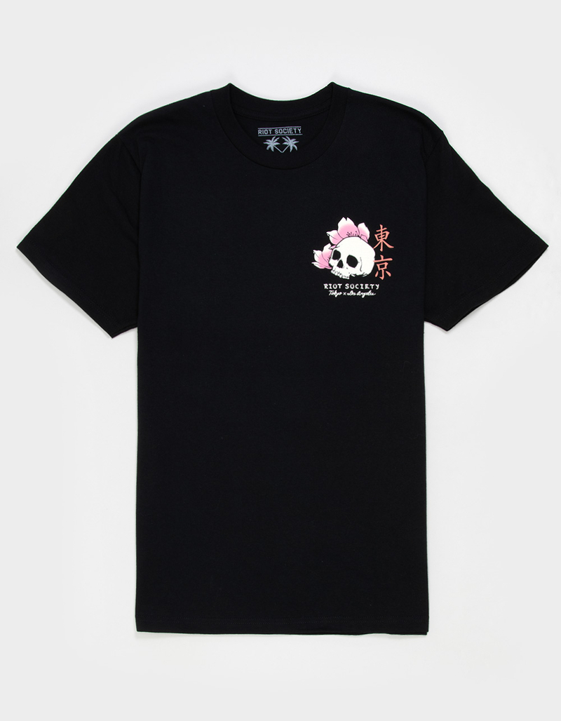 RIOT SOCIETY Koi Blossom Mens Tee image number 1