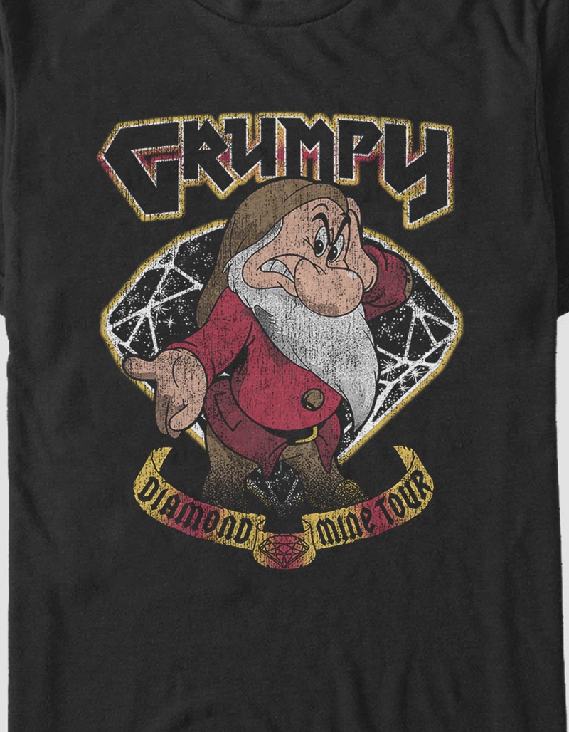 SNOW WHITE Grumpy Diamonds Unisex Tee image number 1