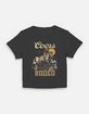 COORS Cowboy Rodeo Womens Baby Tee image number 1