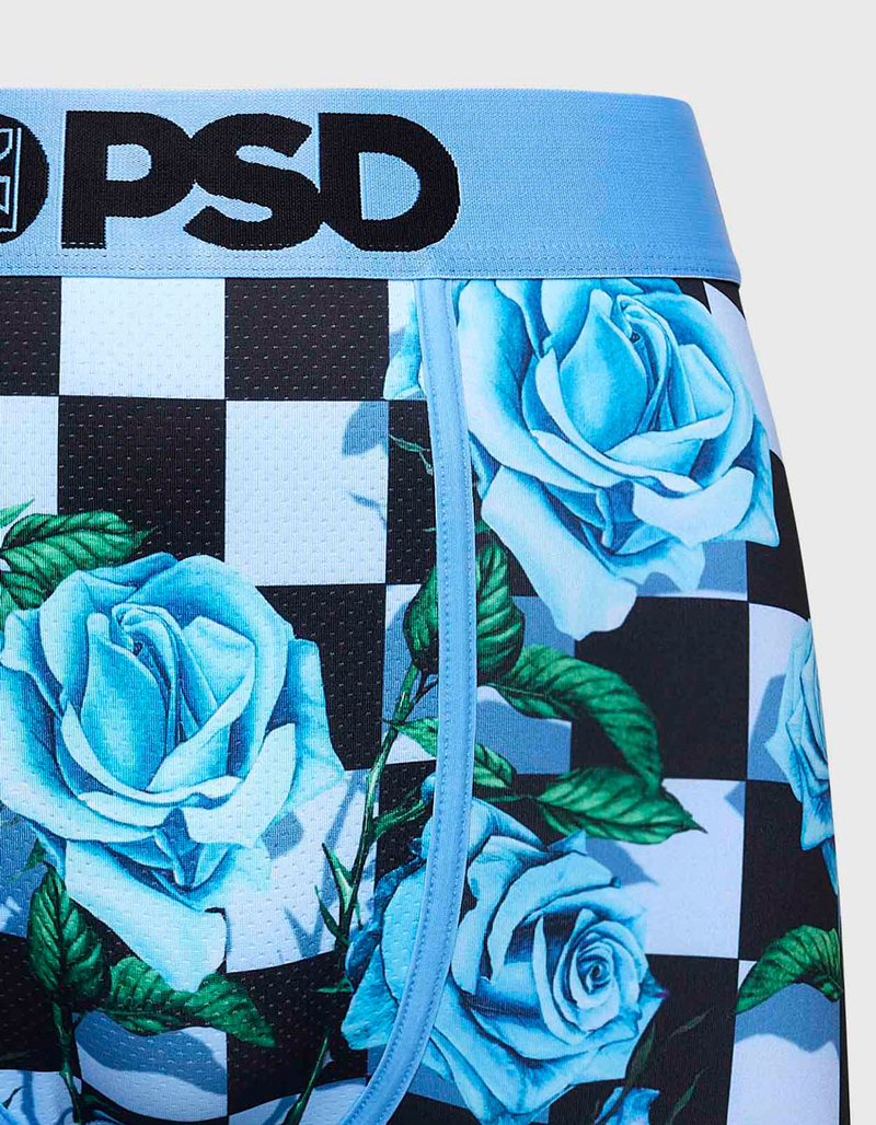 PSD Rose Checks Mens Boxer Briefs image number 4
