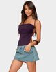 EDIKTED Rachey Backless Ruched Top image number 2
