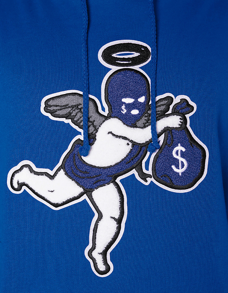 HASTAMUERTE Ski Mask Angel Chenille Patch Mens Hoodie image number 2