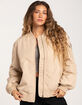 FULL TILT Womens Bomber Jacket image number 1