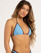 FULL TILT Contrast Binding Triangle Bikini Top image number 2