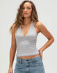 FREE PEOPLE Still Here Womens Halter Top image number 1