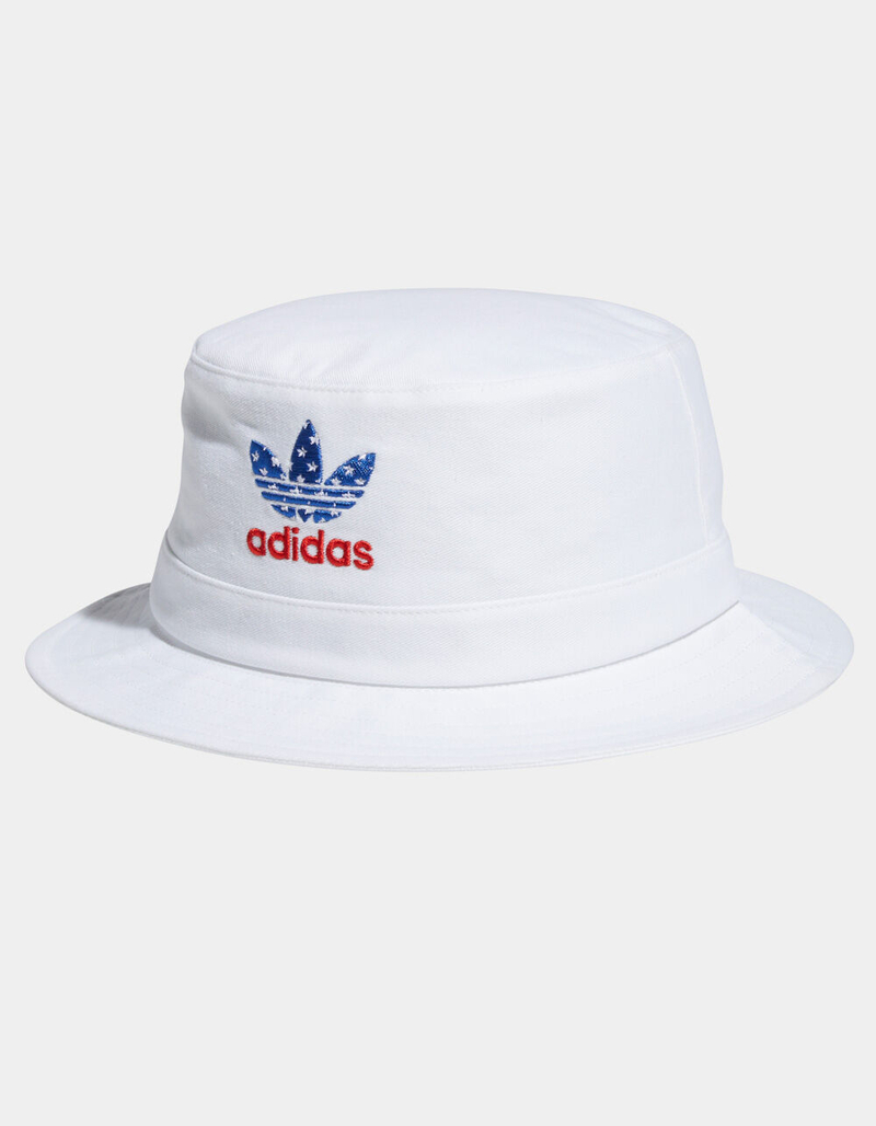 ADIDAS Originals Americana White Bucket Hat image number 0