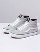 VANS Checkerboard Sk8-Hi Pro Smoke & Violet Ice Shoes image number 2