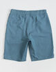 HURLEY Stretch Boys Navy Pull On Shorts image number 3
