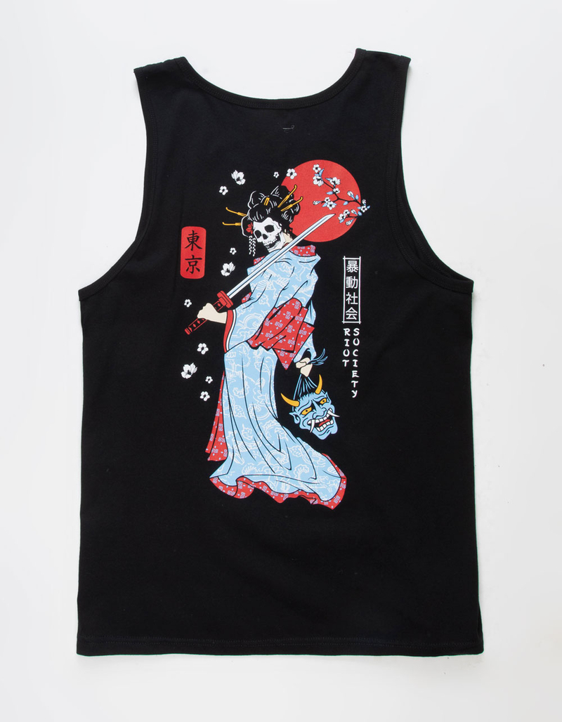RIOT SOCIETY Geisha Mens Tank Top image number 0