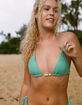 DAMSEL Malia Crochet Triangle Bikini Top image number 1