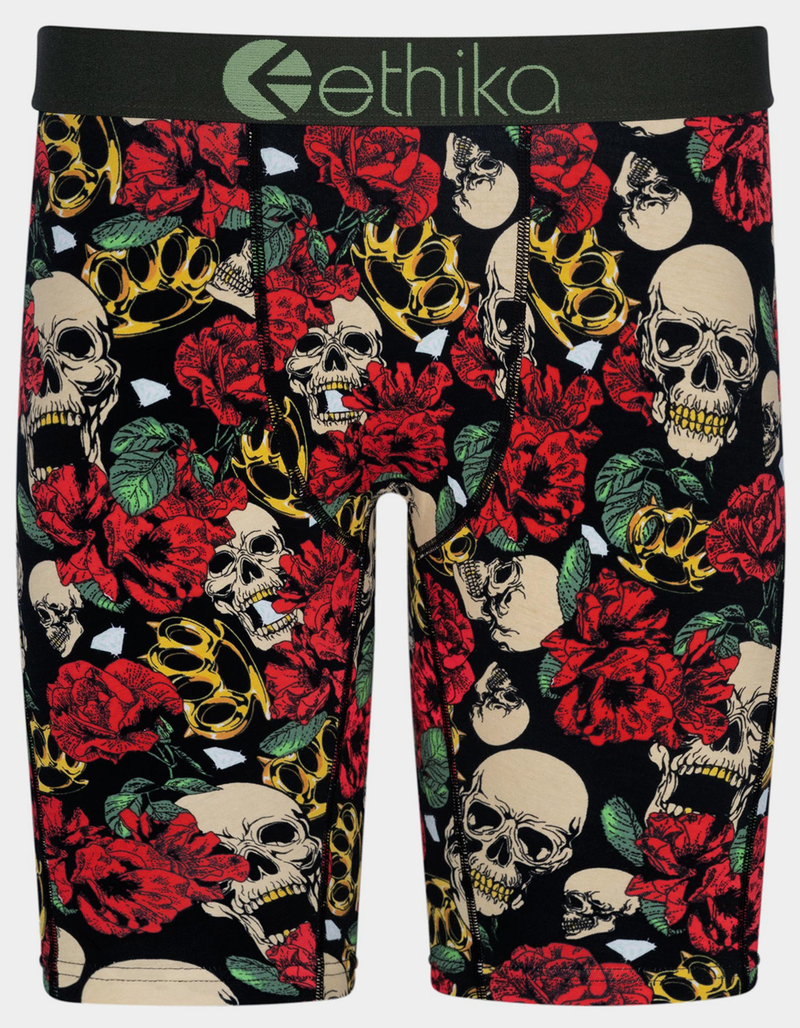 ETHIKA Brass Roses Staple Mens Boxer Briefs image number 0