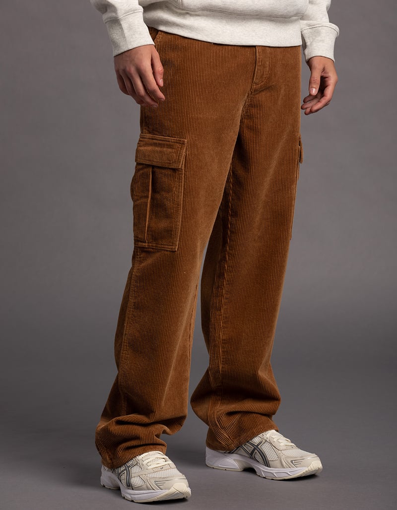 RSQ Mens Loose Corduroy Cargo Pants  image number 2