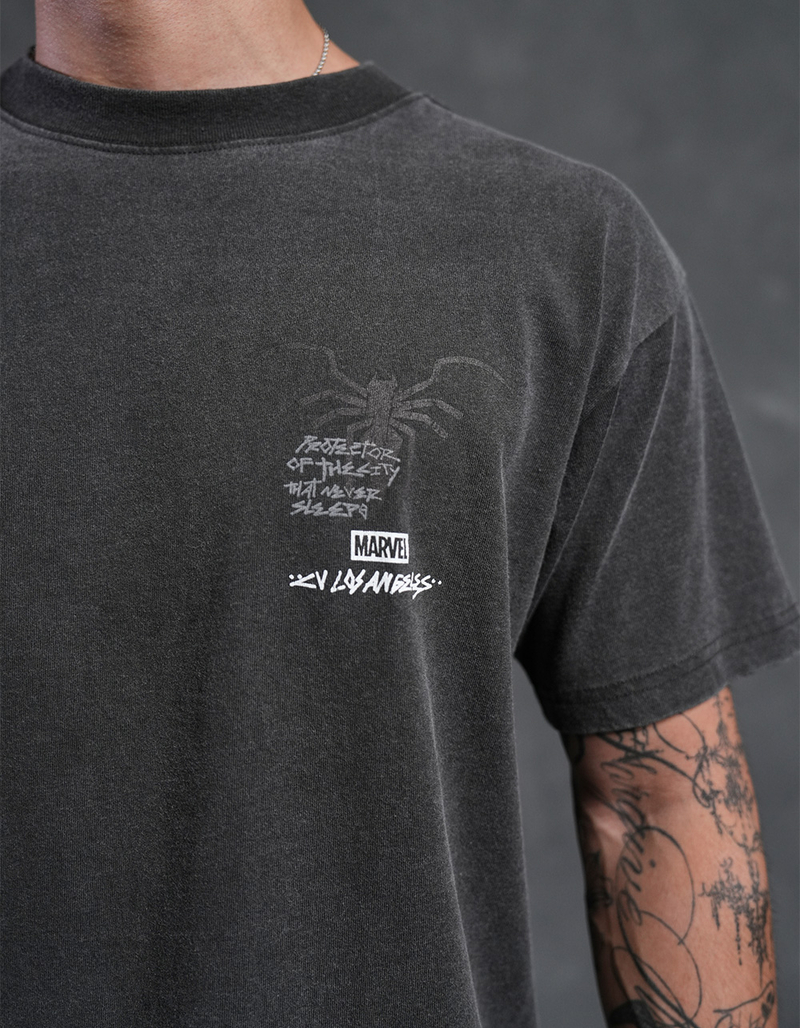 CVLA x Marvel Spider-Man Web Of The City Mens Boxy Tee image number 4
