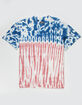 SUPER MASSIVE America Tie Dye Mens T-Shirt image number 1