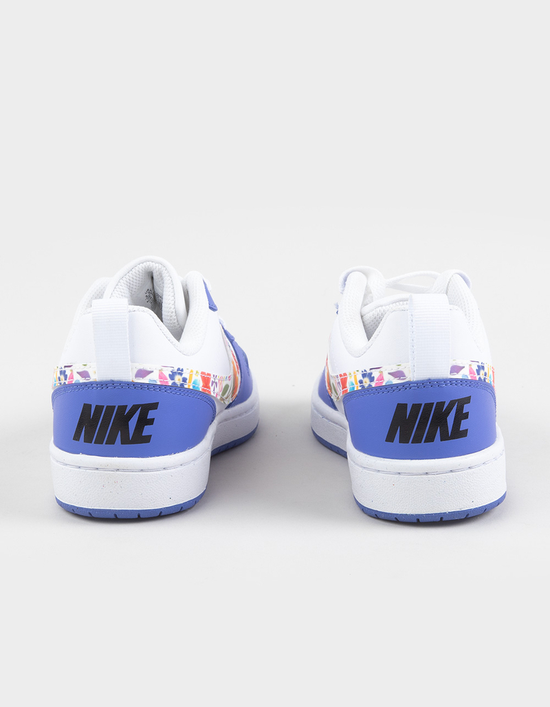 NIKE Court Borough Low Floral Girls Shoes image number 3