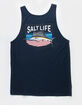 SALT LIFE Freedom Sail Mens Tank Top image number 1