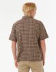 RIP CURL Classic Surf Check Mens Short Sleeve Shirt image number 3