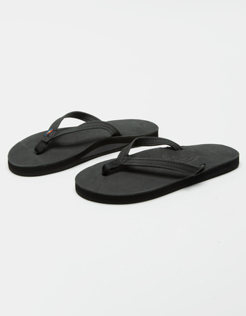 RAINBOW Narrow Strap Womens Flip Flops Primary Image