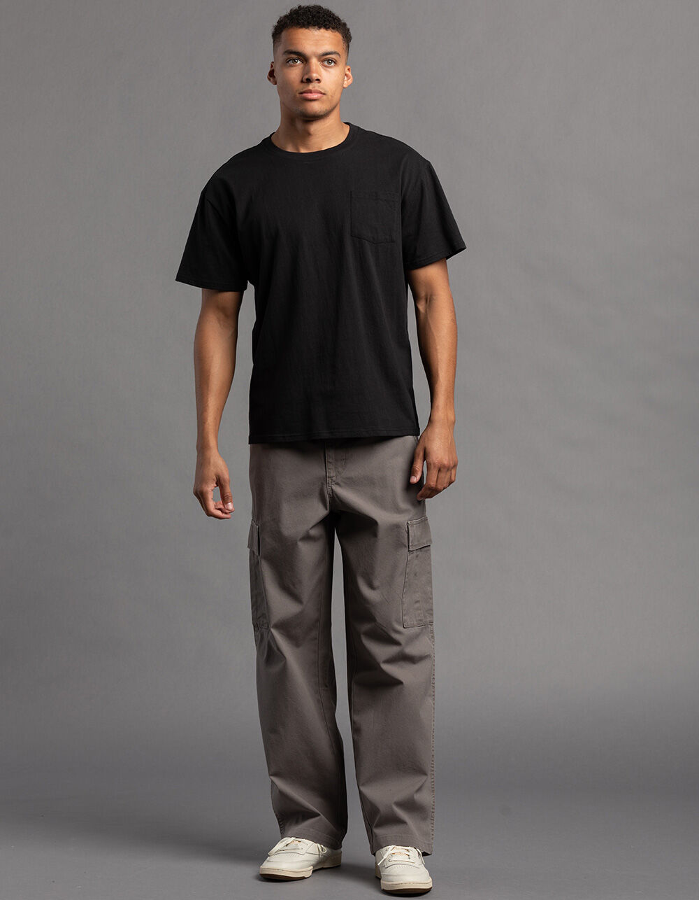 lig. リグドット wide cargo pants / gray lig. リグドット wide cargo pants / gray