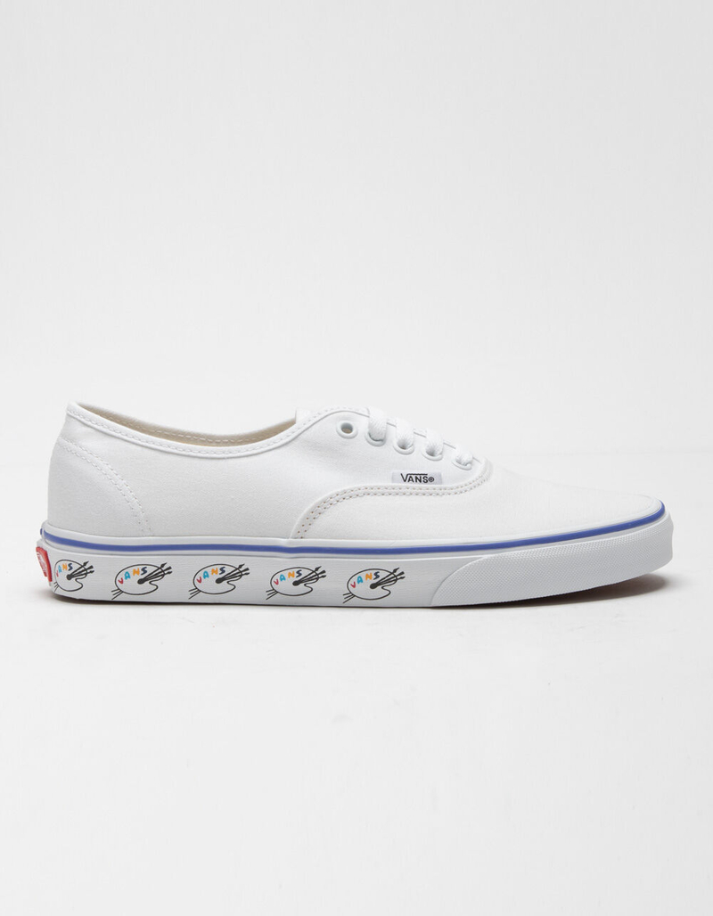 VANS Sidewall Paint Authentic Mens Shoes image number 1
