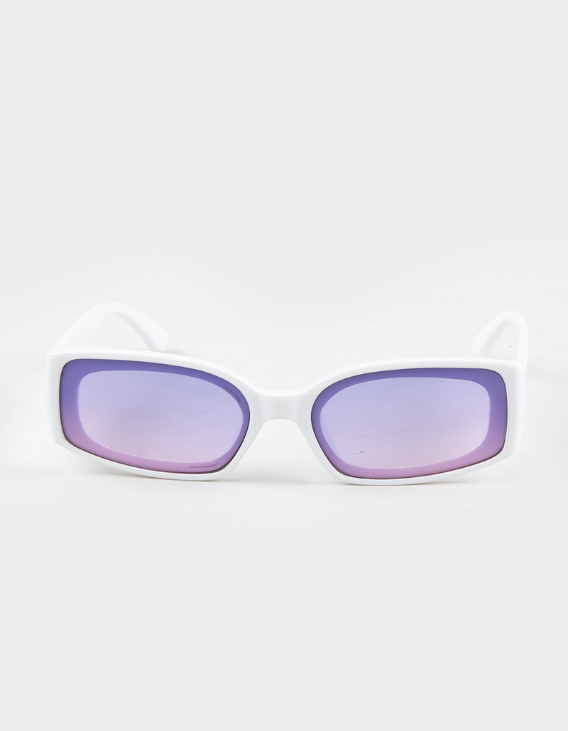 RSQ Rectangle Festival Sunglasses image number 1