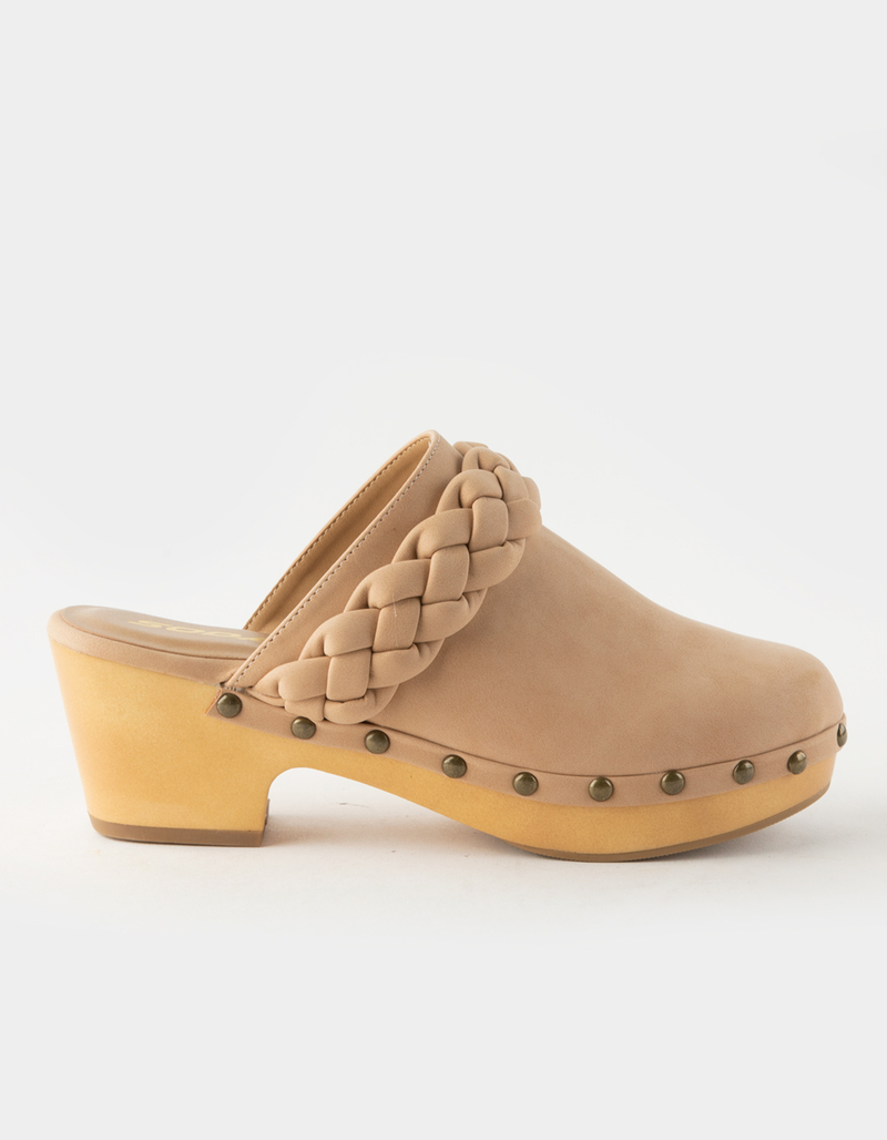 SODA Morel Womens Wood Clogs image number 1