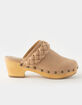 SODA Morel Womens Wood Clogs image number 2