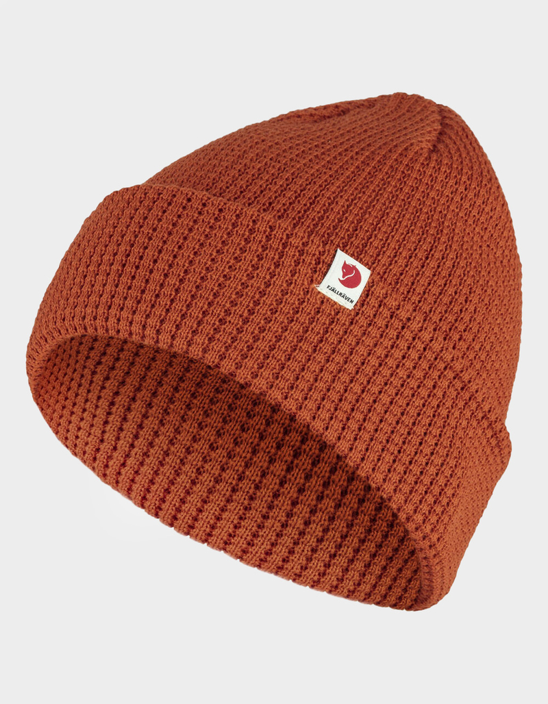 FJALLRAVEN Tab Knitted Beanie image number 0