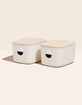 OPEN SPACES Medium Storage Bins - Set of 2 image number 1
